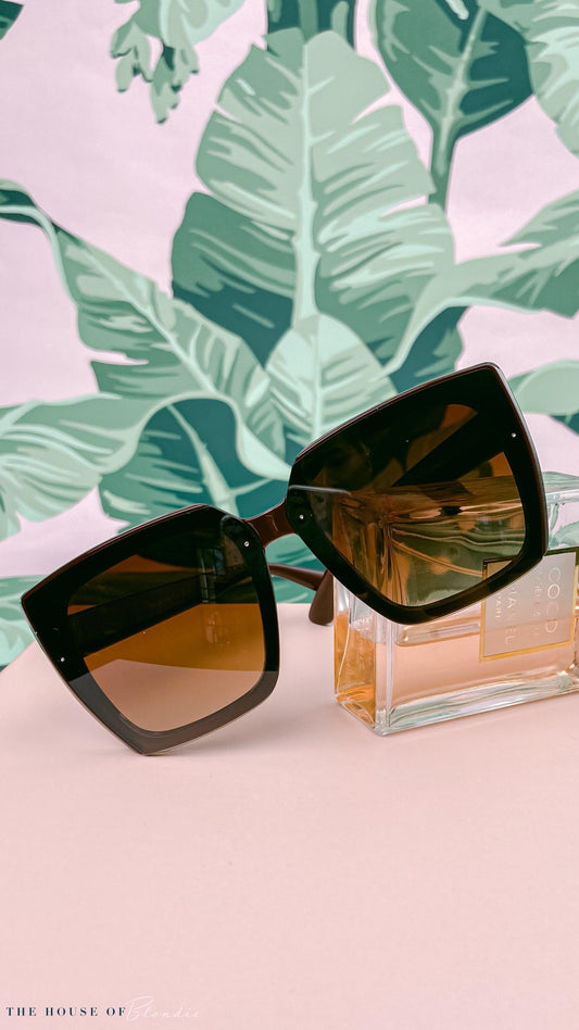 Sophia Square Frame Sunglasses by www.thehouseofblondie.com