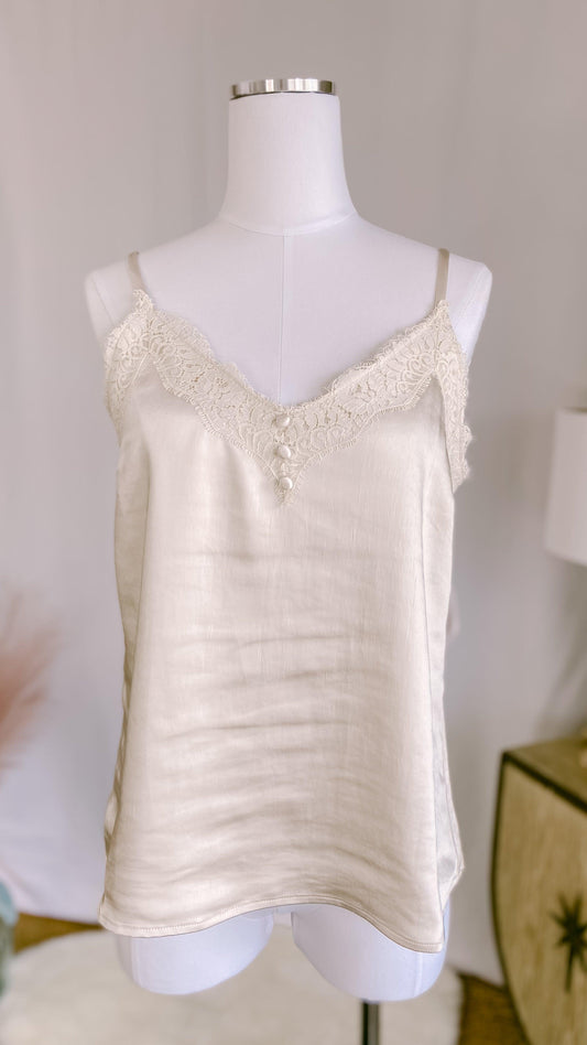 Alexandre Champagne Camisole by www.thehouseofblondie.com