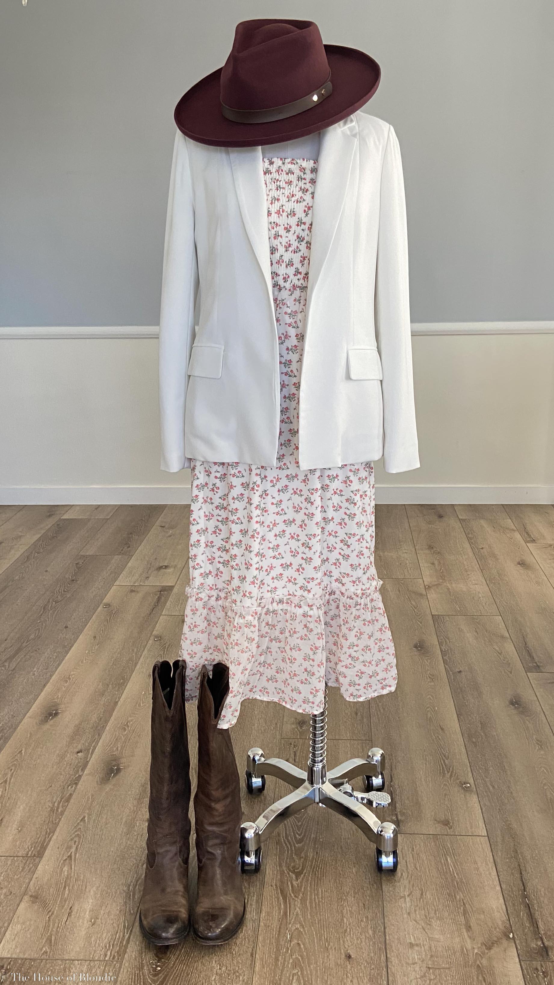 Bianca Tailored Welt Pocket Open Blazer by www.thehouseofblondie.com