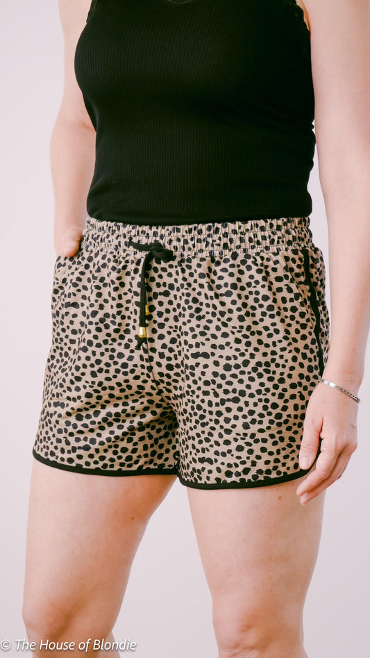 Cheetah Print Knockabout Shorts by www.thehouseofblondie.com