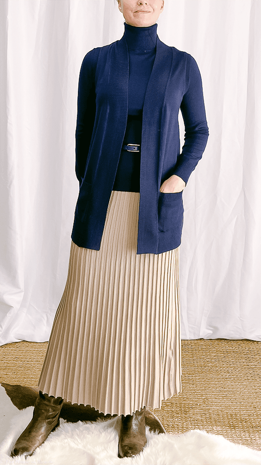 Claire Sleeveless Open Front Cardigan (3 Colorways) by www.thehouseofblondie.com