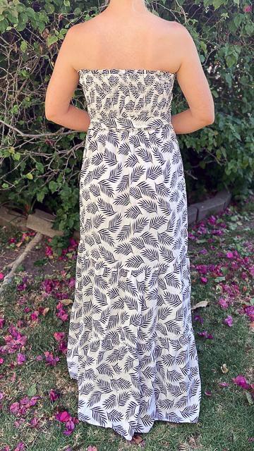 Kala Tropical Print Smocked Maxi Dress by www.thehouseofblondie.com