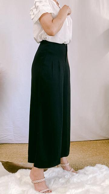 Kay Wide Leg Cropped Pant by www.thehouseofblondie.com
