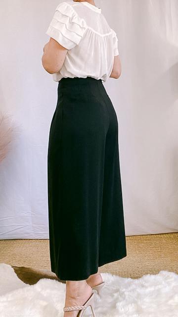 Kay Wide Leg Cropped Pant by www.thehouseofblondie.com