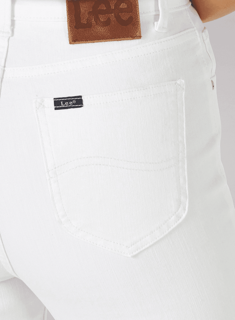 Lee Cate High Rise Skinny White Jeans by www.thehouseofblondie.com