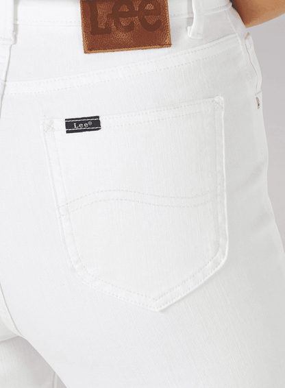 Lee Cate High Rise Skinny White Jeans by www.thehouseofblondie.com