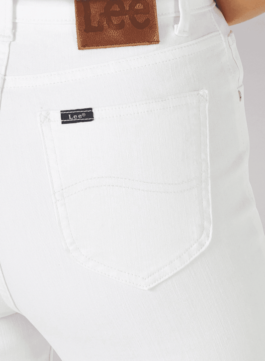 Lee Cate High Rise Skinny White Jeans by www.thehouseofblondie.com