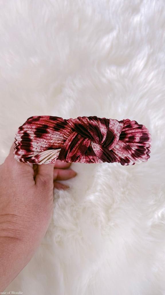 Pink Cheetah Animal Printed Headband by www.thehouseofblondie.com