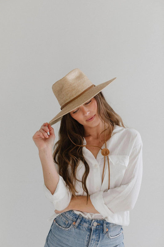 River Guatemalan Palm Straw Rancher Hat by www.thehouseofblondie.com