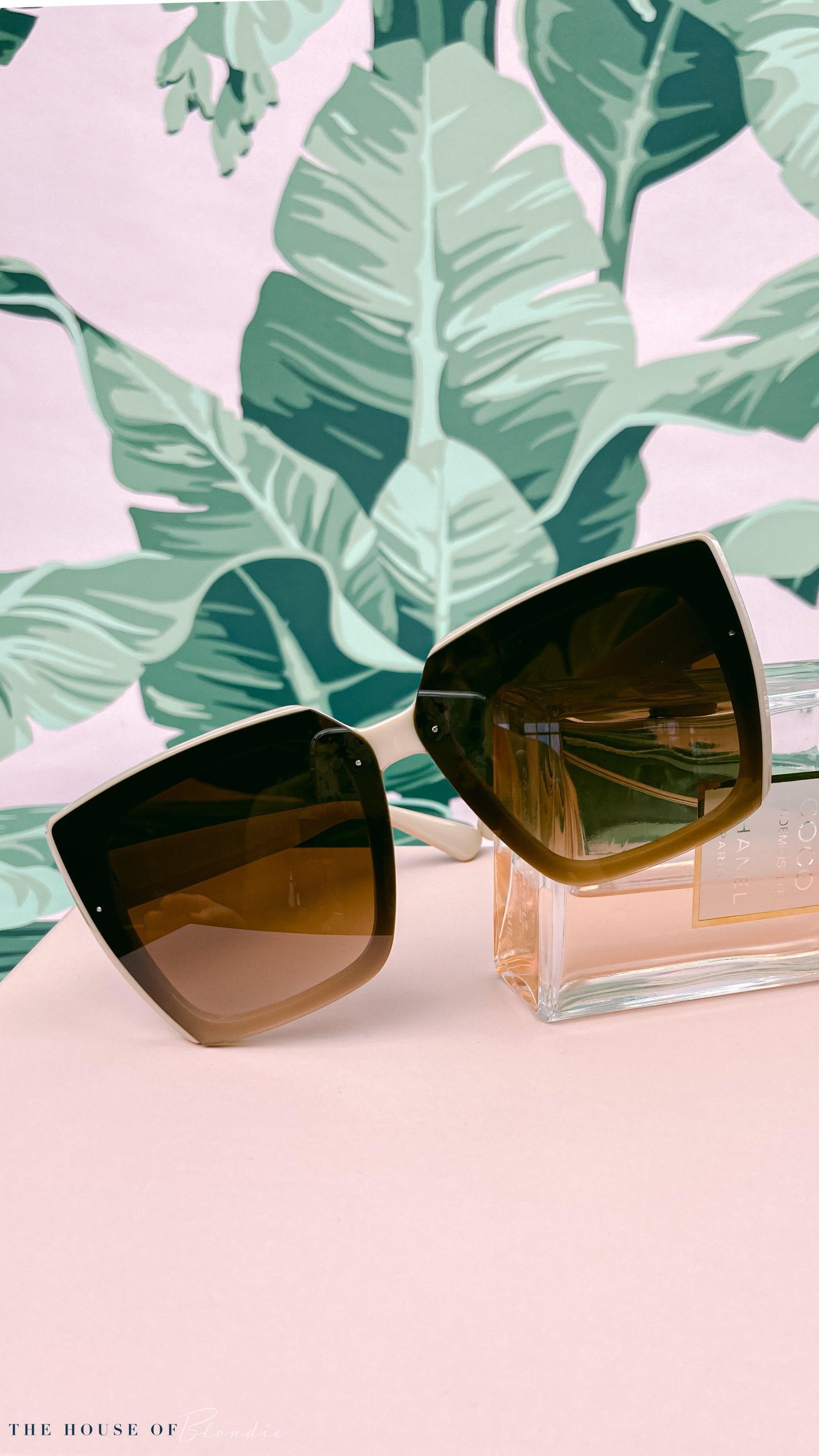Sophia Square Frame Sunglasses (4 COLORS) by www.thehouseofblondie.com
