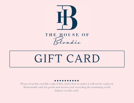 Virtual Gift Cards by www.thehouseofblondie.com